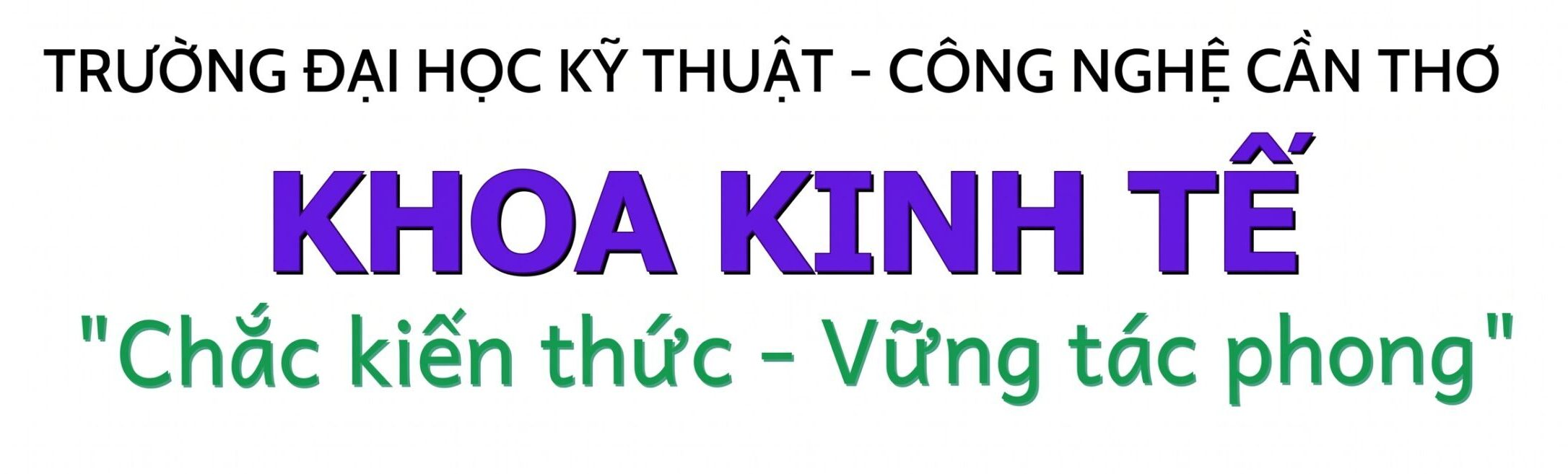 Khoa Kinh tế